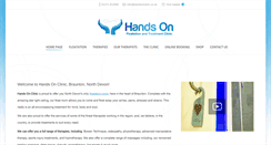 Desktop Screenshot of handsonclinic.co.uk